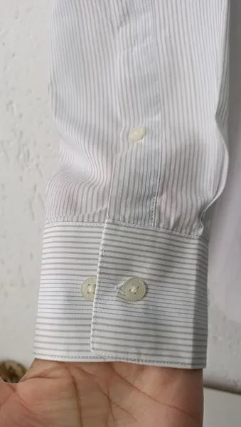 Camisa masculina slim fit Tam P DKNY
