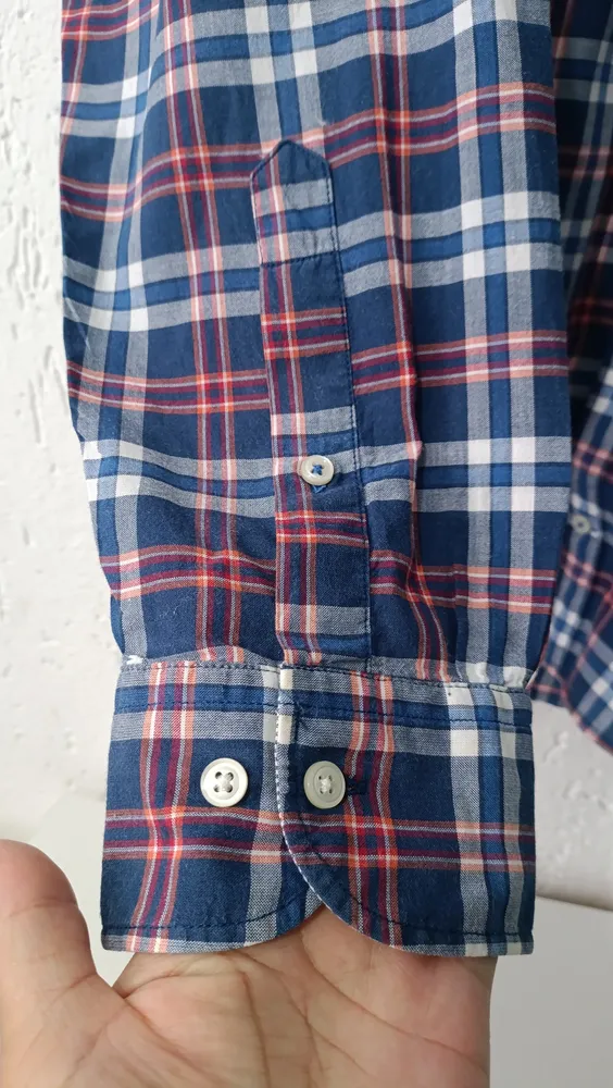 Camisa masculina xadrez Tam G Tommy Hilfiger