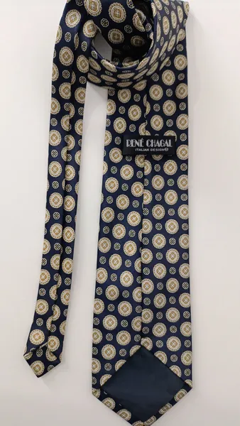 Gravata clássica feita à mão René Chagal
