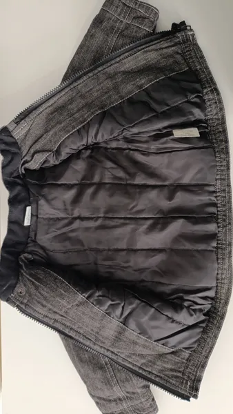 Jaqueta jeans preta GG (9 a 12 meses) Baby Way