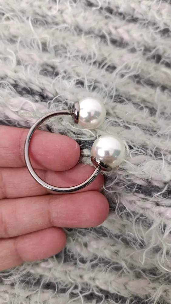 Colete tricot felpudo gola bobaTam M Modelan