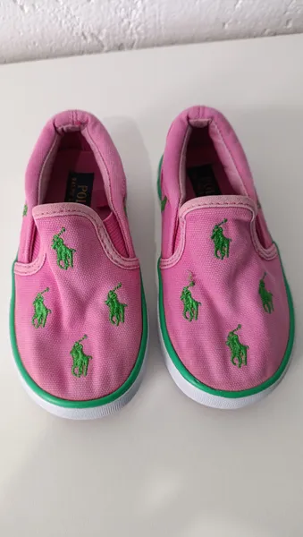 Tênis slip on infantil tamanho 22 Ralph Lauren