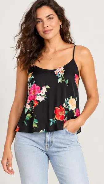 Regata Old Navy Preta Floral Garden of Secrets Tam M