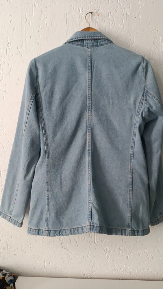 Blazer jeans alongado M Morina