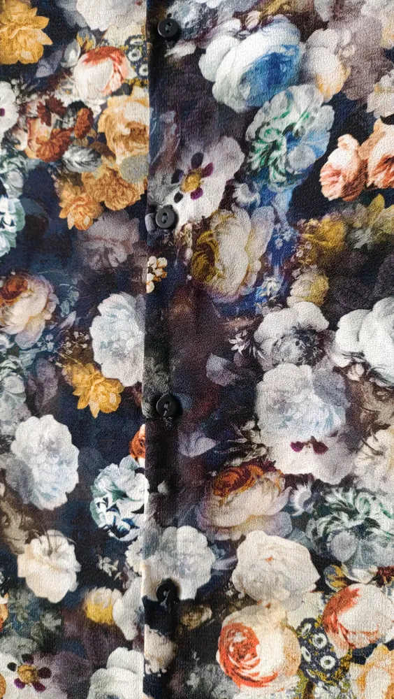 Blusa estampa floral Tam P Zara