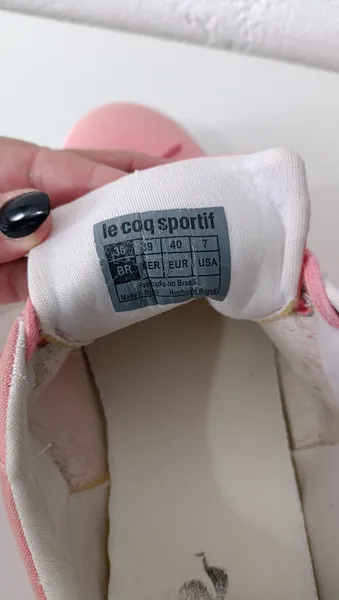 Tênis Le Coq Sportif Court One 38 Rosè