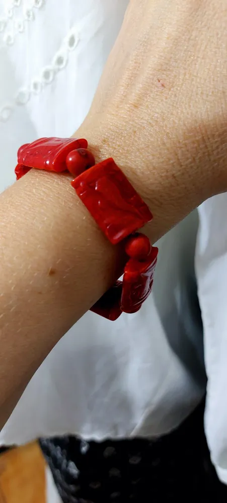 Conjunto Colar e pulseira estilo Retrô