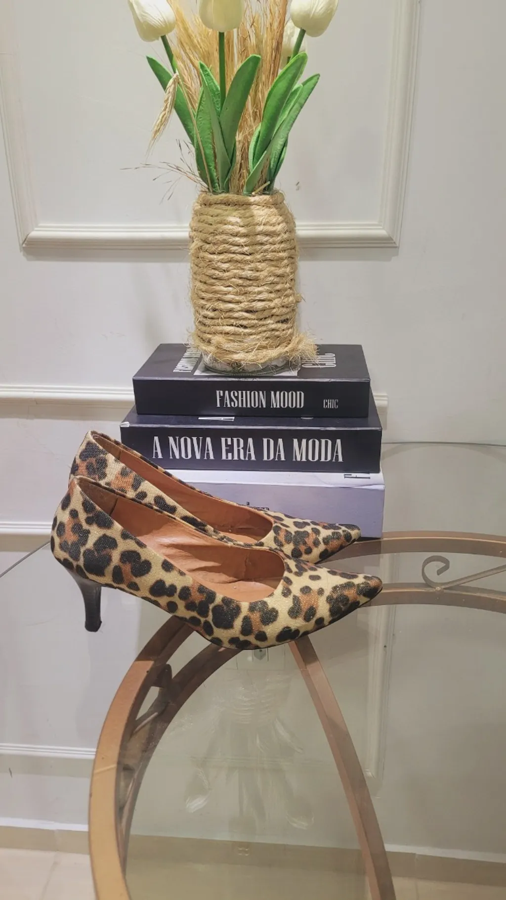 scarpin Animal Print