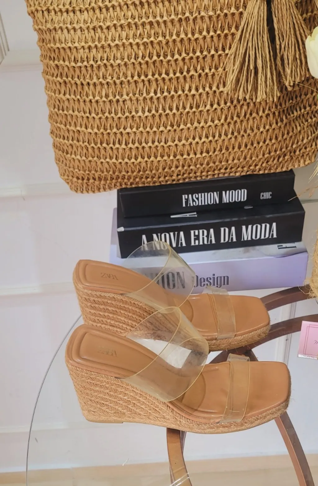 Sandalia Plataforma Zara