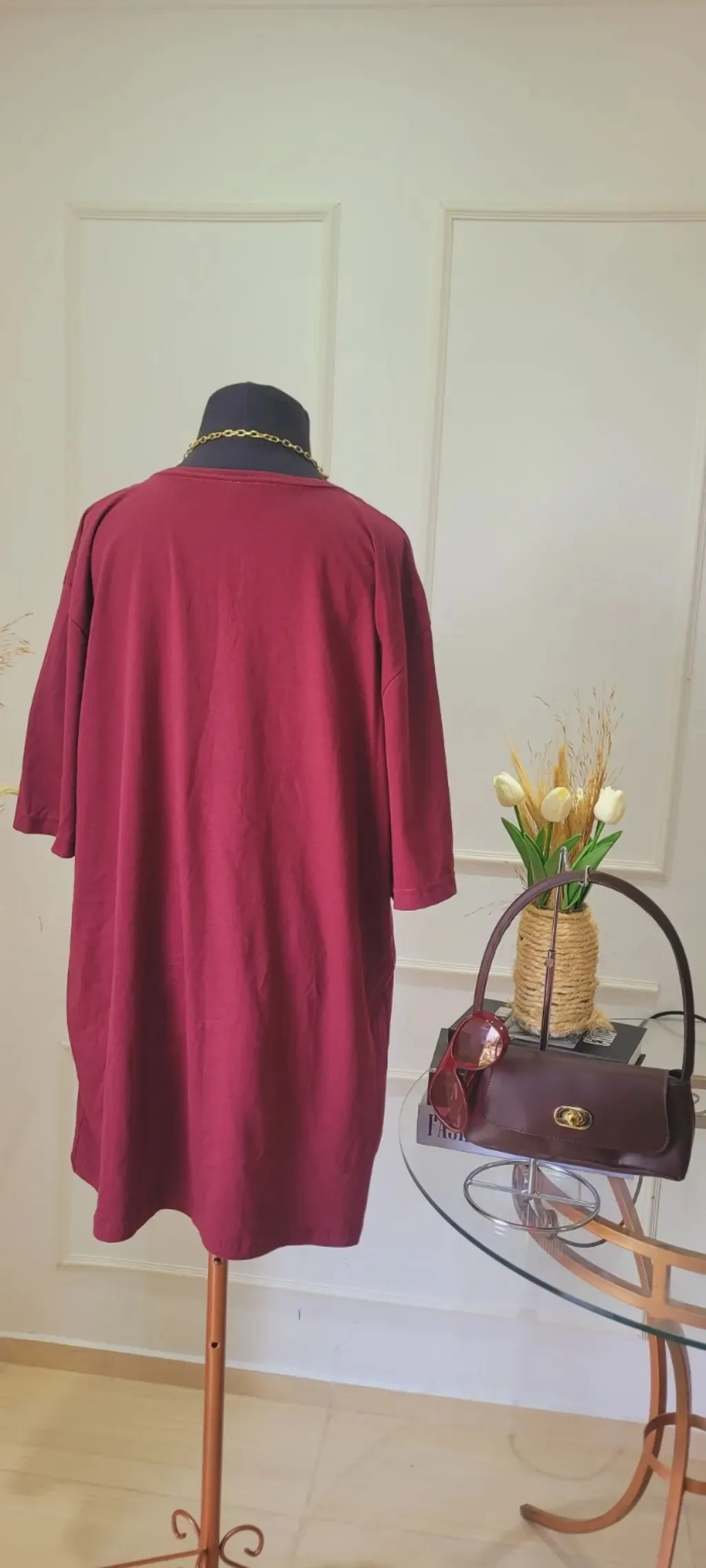 Camiseta Over marsalla