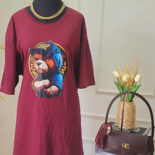 Camiseta Over marsalla