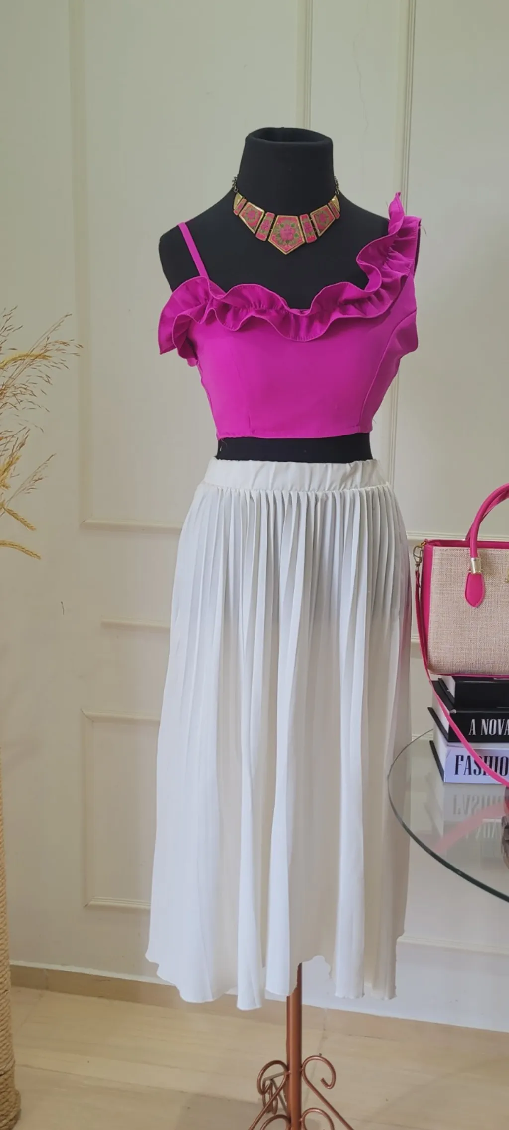 Combo duas peças saia + Crooped