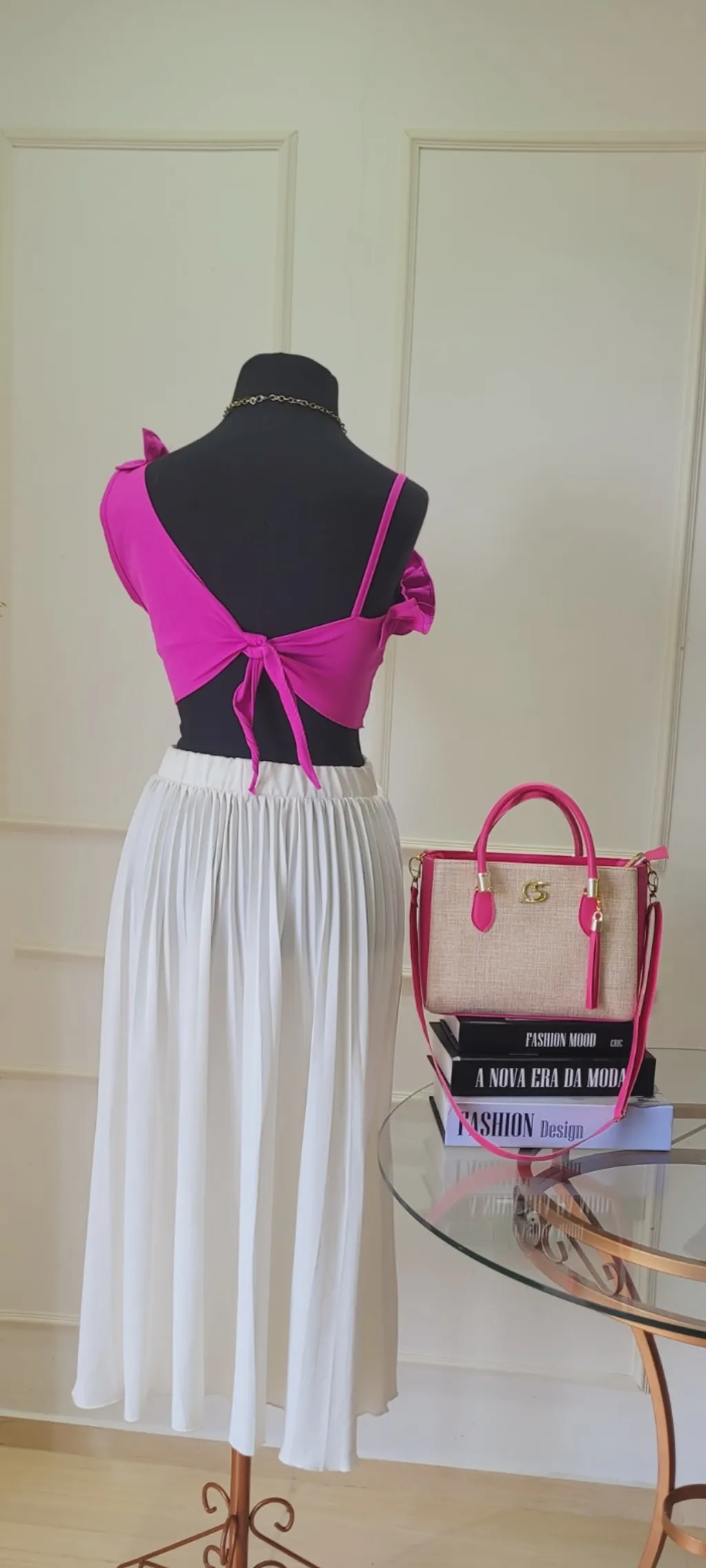 Combo duas peças saia + Crooped