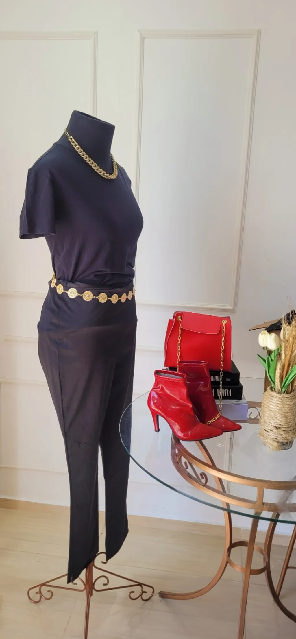 tshirt Zara +Calca alfaiataria