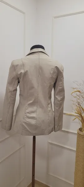 jaqueta couro off White