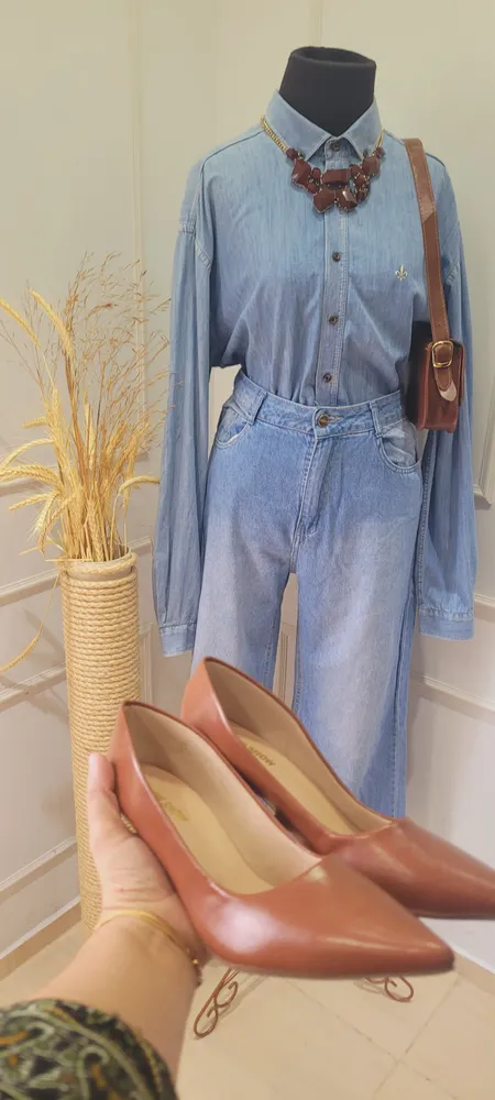 calca jeans Pantalona