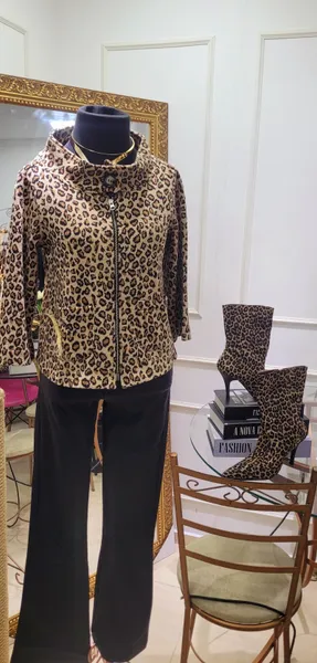 casaco animal Print