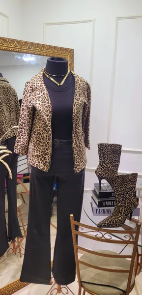 casaco animal Print