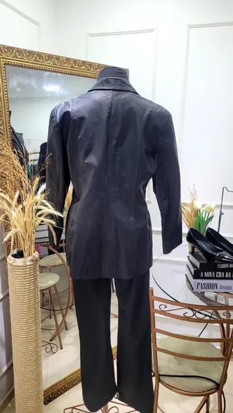 Blazer couro legítimo