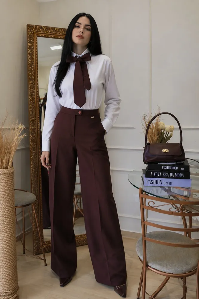 Calça Camisa e gravata