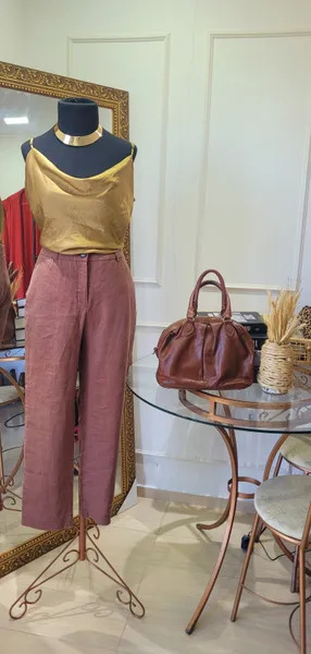 Blusinha Cortelle  e Calca Linho Betelgeuse