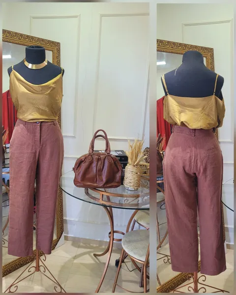 Blusinha Cortelle  e Calca Linho Betelgeuse