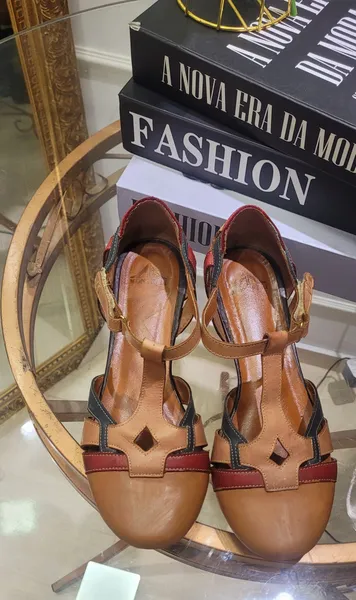 sapato vintage couro
