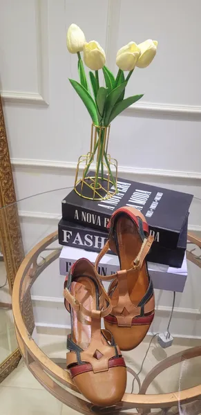 sapato vintage couro