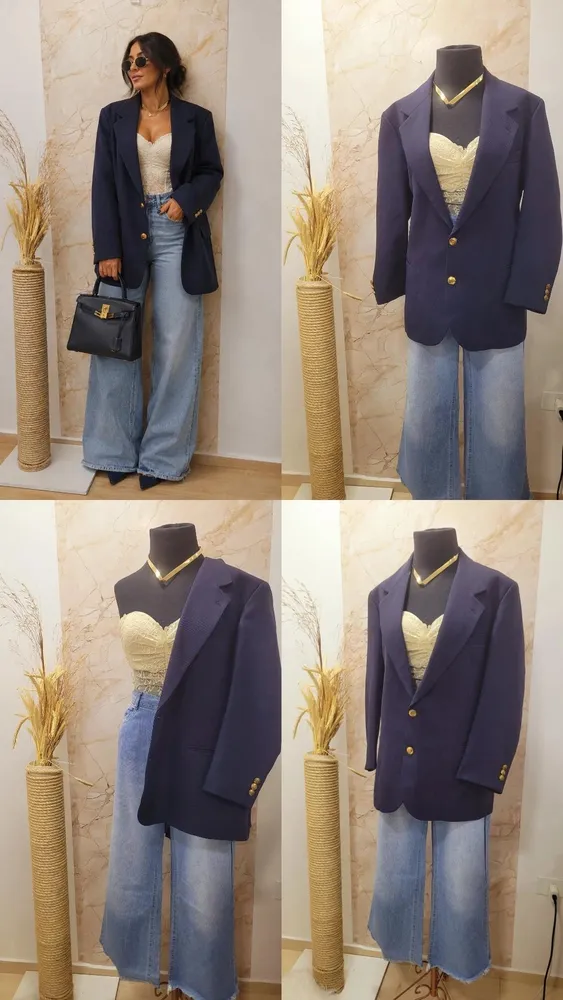 Blazer Alfaiataria Vintage