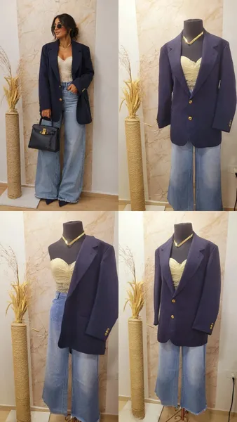 Blazer Alfaiataria Vintage