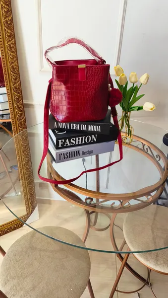 Bolsa bordo Croco
