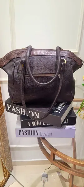 Bolsa vintage couro legítimo