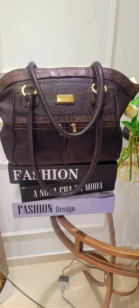 Bolsa vintage couro legítimo