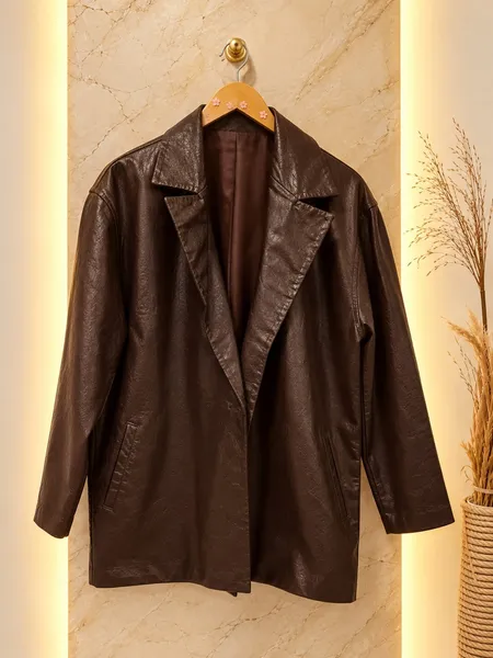 Jaqueta vintage couro