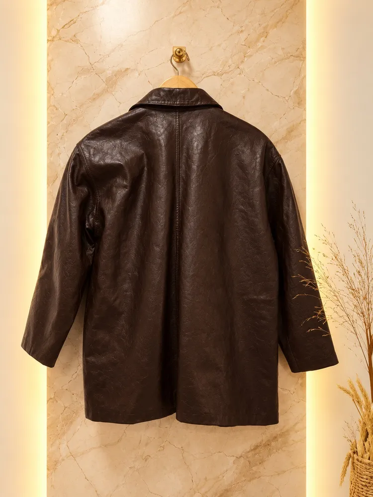 Jaqueta vintage couro