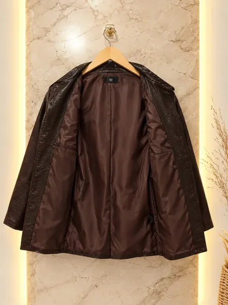Jaqueta vintage couro
