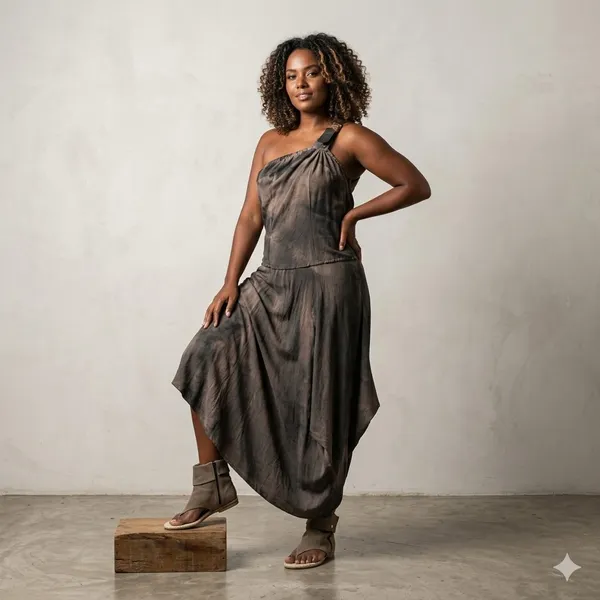 Vestido Suede