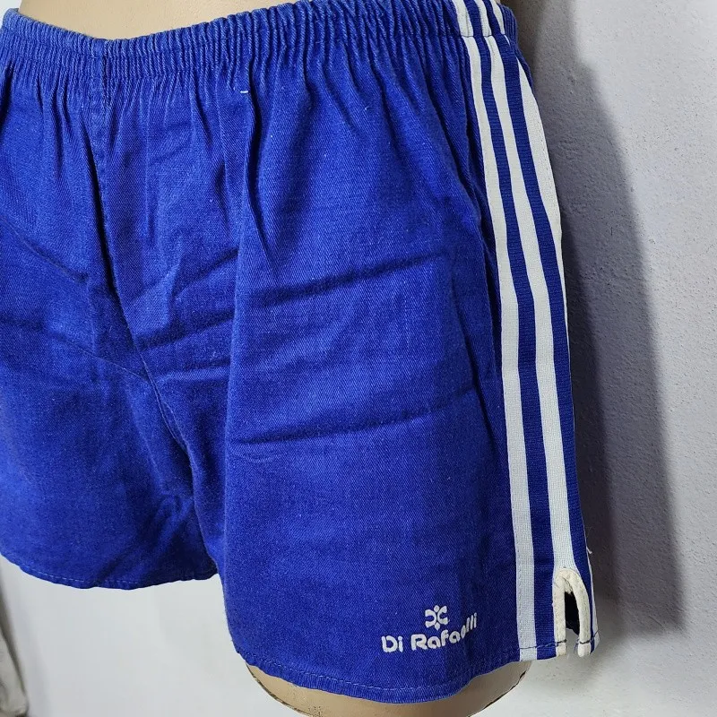 shorts vintage esportivo azul brechó skate 70s dogtown