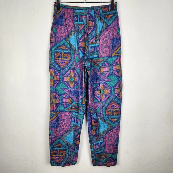 Calça Vintage Anos 90 Unissex Estampada Importada EUA
