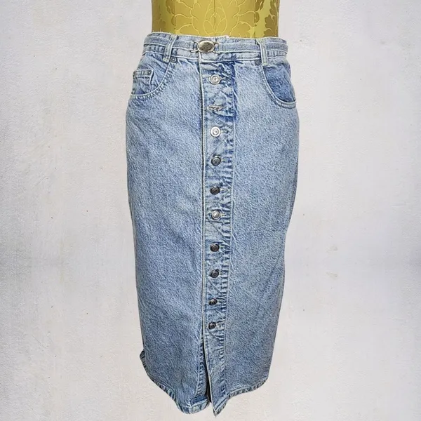 SAIA JEANS MIDI VINTAGE ANOS 90 PROJACK C.G.C TAMANHO 42