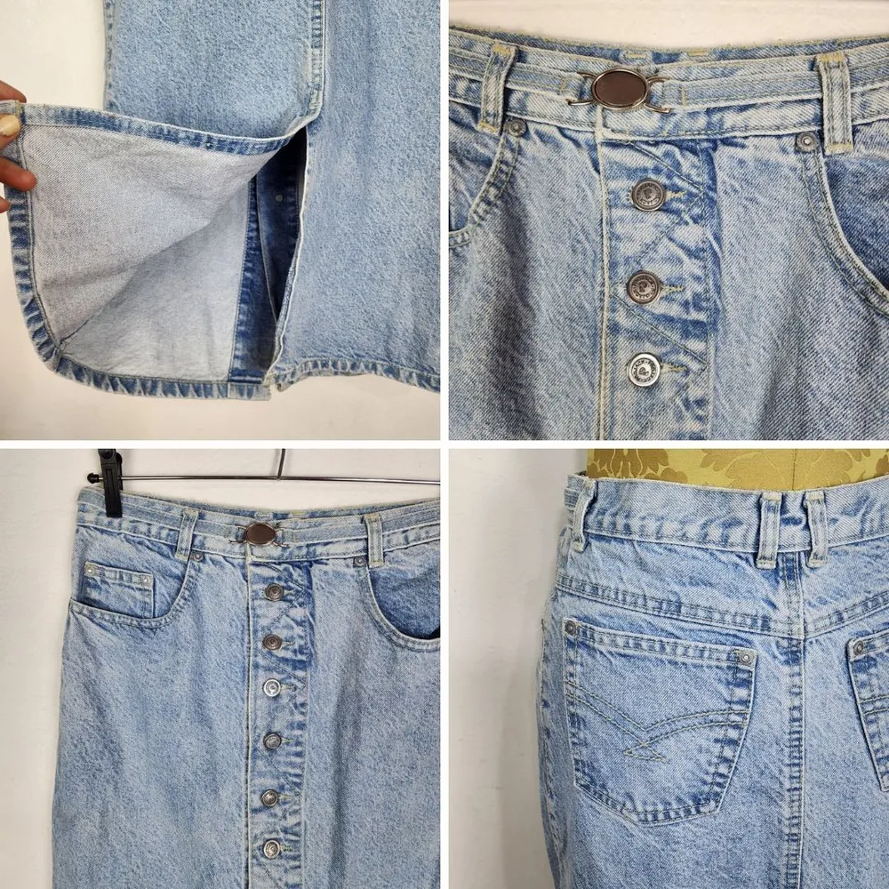 SAIA JEANS MIDI VINTAGE ANOS 90 PROJACK C.G.C TAMANHO 42