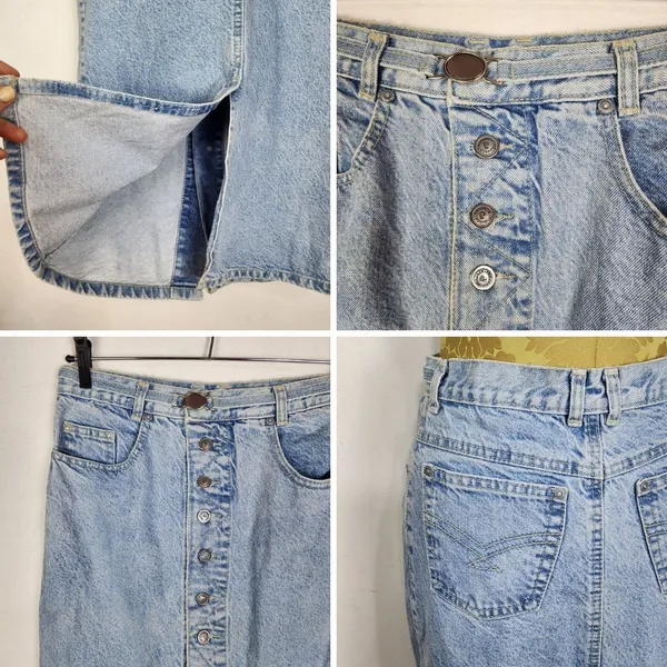 SAIA JEANS MIDI VINTAGE ANOS 90 PROJACK C.G.C TAMANHO 42