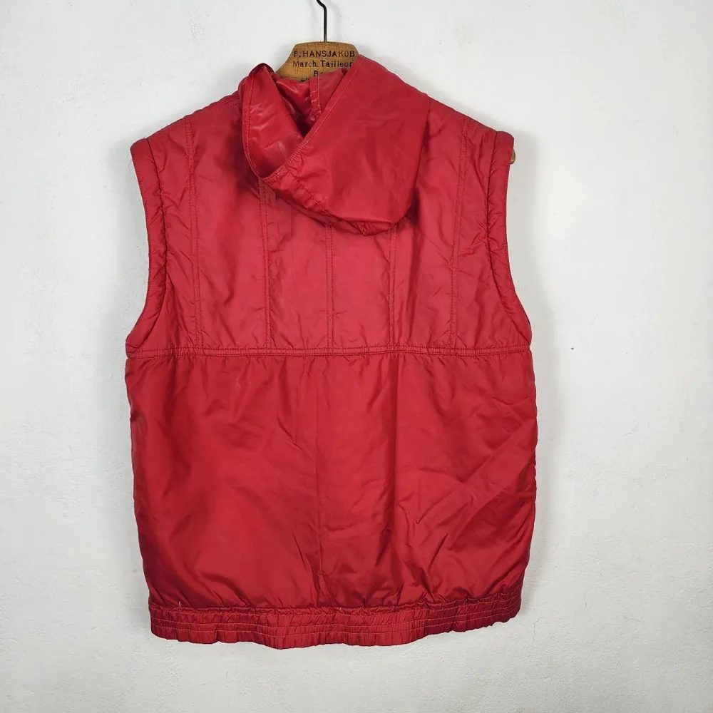 Colete Masculino Vintage Anos 70 Nylon CGC Forrado M