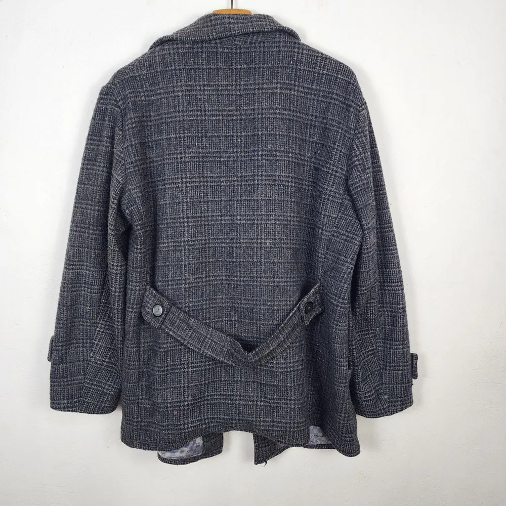 Casaco Masculino Vintage Anos 60 Lã Mescla Forrado Tam 44