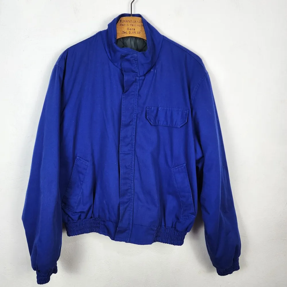 Japona Masculina Vintage Anos 80 General Modas G 52 Azul