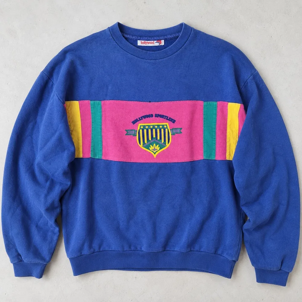 Moletom Vintage Anos 80 Hollywood Sportsline Unissex