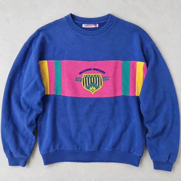 Moletom Vintage Anos 80 Hollywood Sportsline Unissex