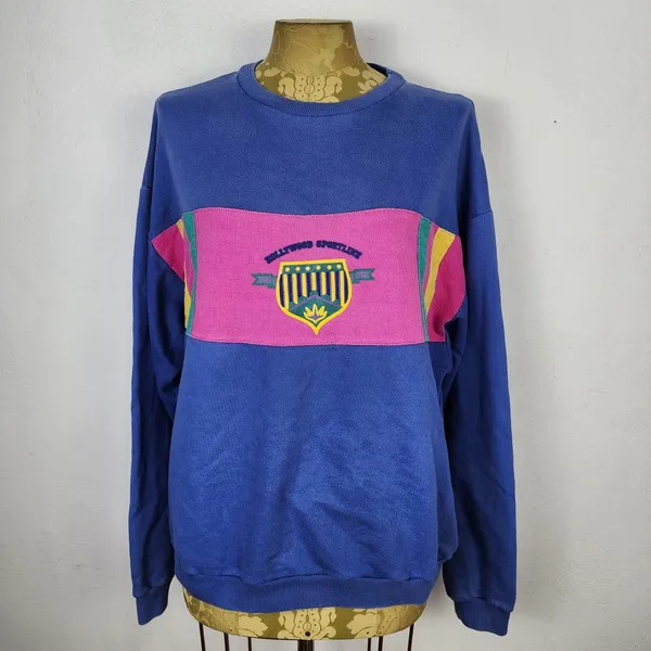 Moletom Vintage Anos 80 Hollywood Sportsline Unissex