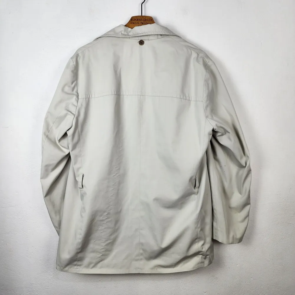 Jaqueta Masculina Vintage Anos 70 Tamanho G 54 Bege