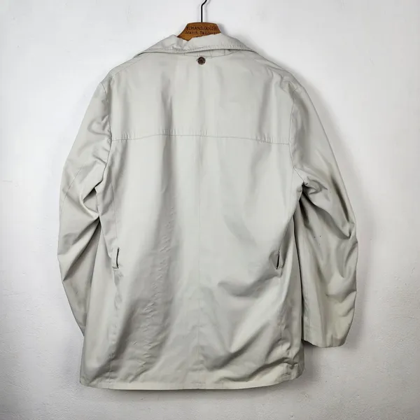 Jaqueta Masculina Vintage Anos 70 Tamanho G 54 Bege